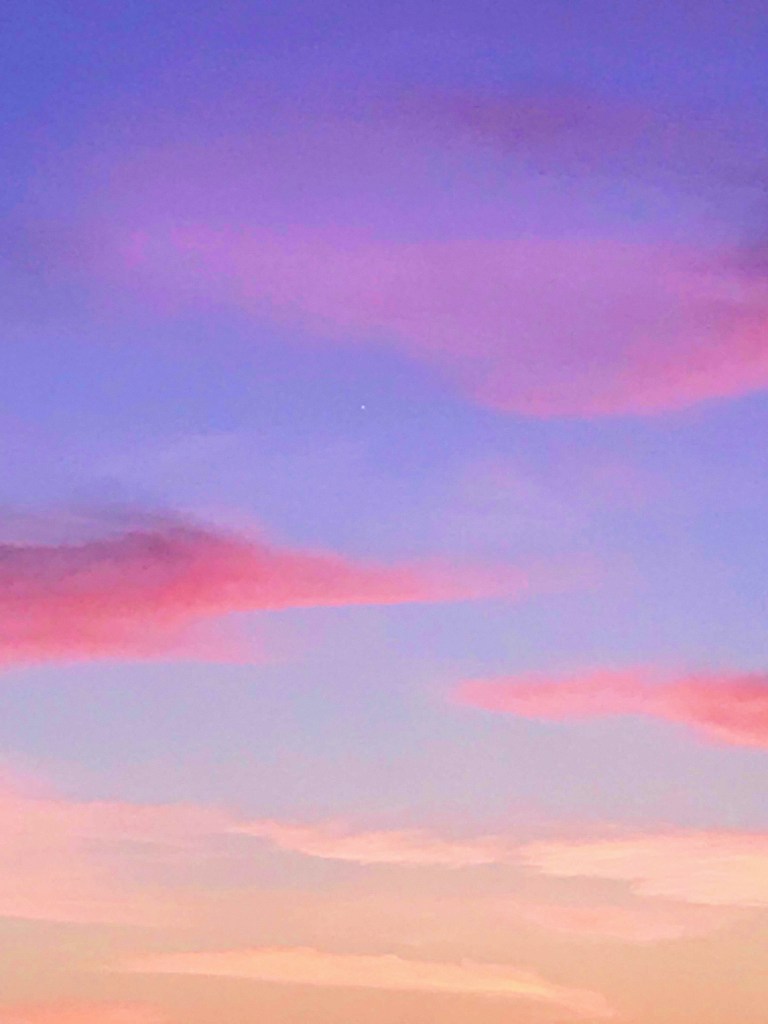 pink sunset aesthetic