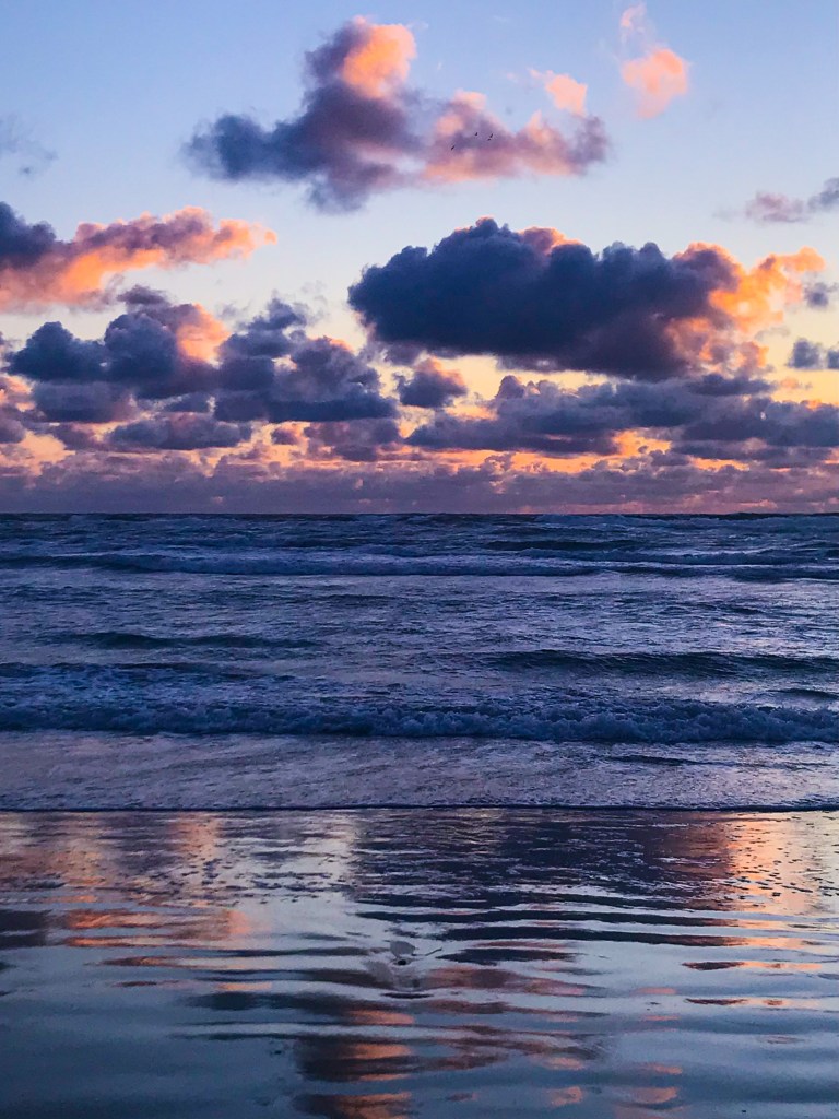 trippy San Francisco sunset