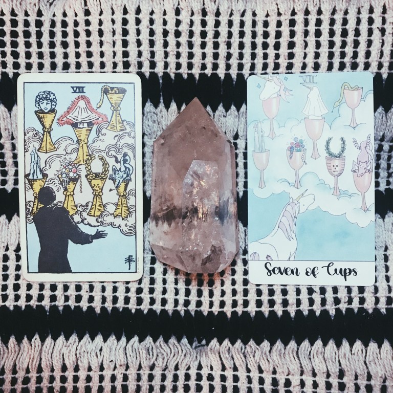 seven of cups tarot card