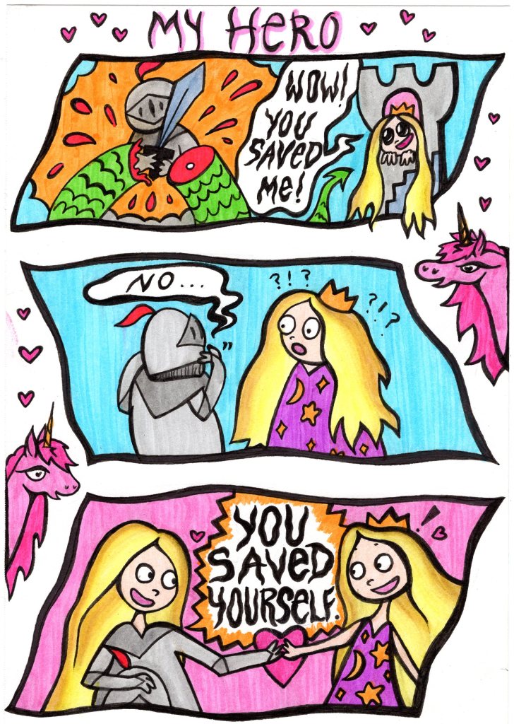 my hero comic by unicornface