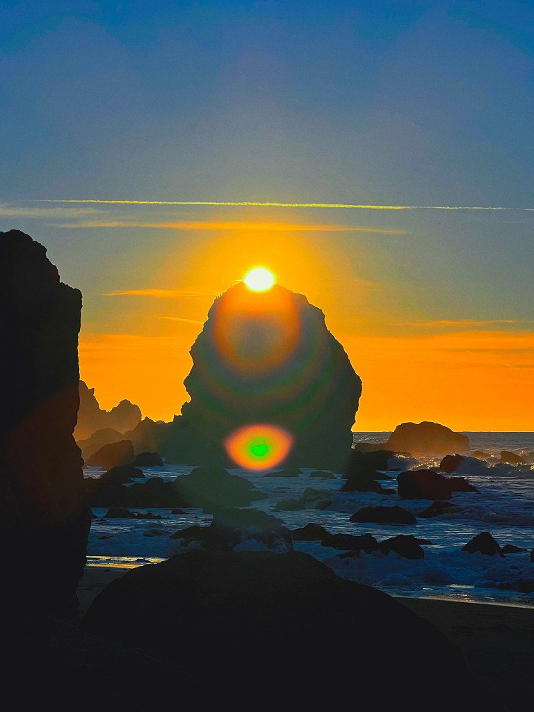 Mile Rock Beach in San Francisco