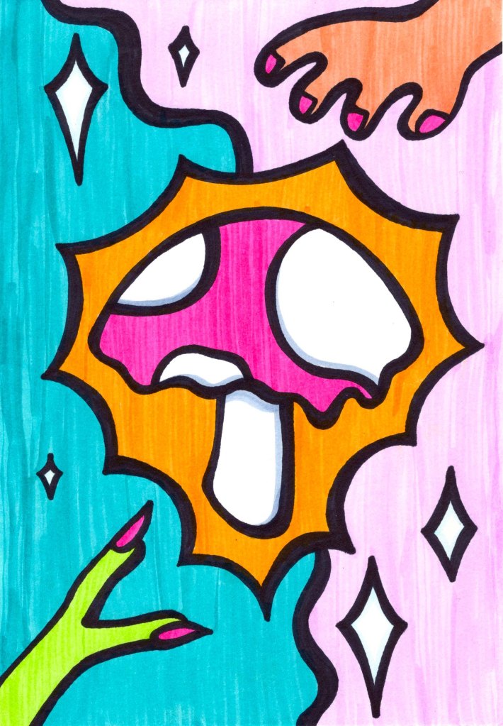 Psychedelic Art by Unicornface